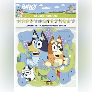 Birthday Banner - Blue and Orange